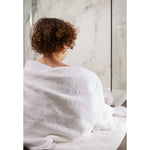 Hug Bamboo Luxury Bath Towels - White 5