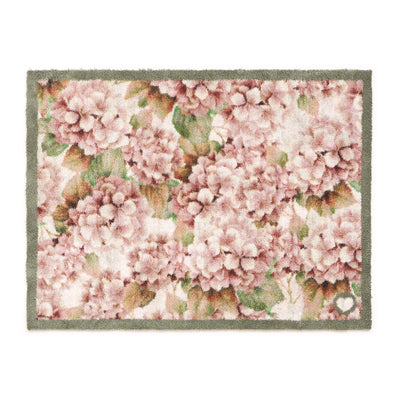 Wild Hydrangea Washable Doormat 1