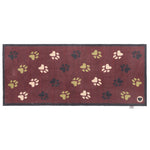 Hug Rug Burgundy Wipe Your Paws Washable Runner