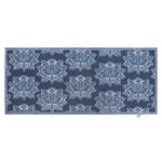 Woodblock 1 Navy Blue Runner 5