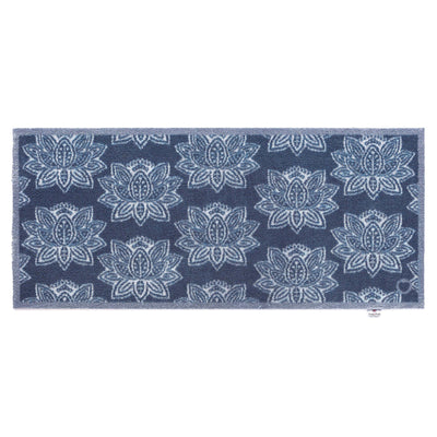 Woodblock 1 Navy Blue Runner 5