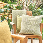 Plain Cushion Green 3