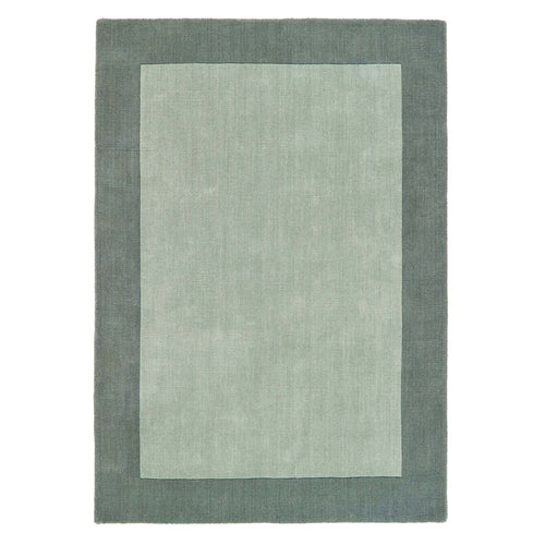 Borders Rug Sage Green