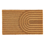 Embossed Coir Curve Doormat 1