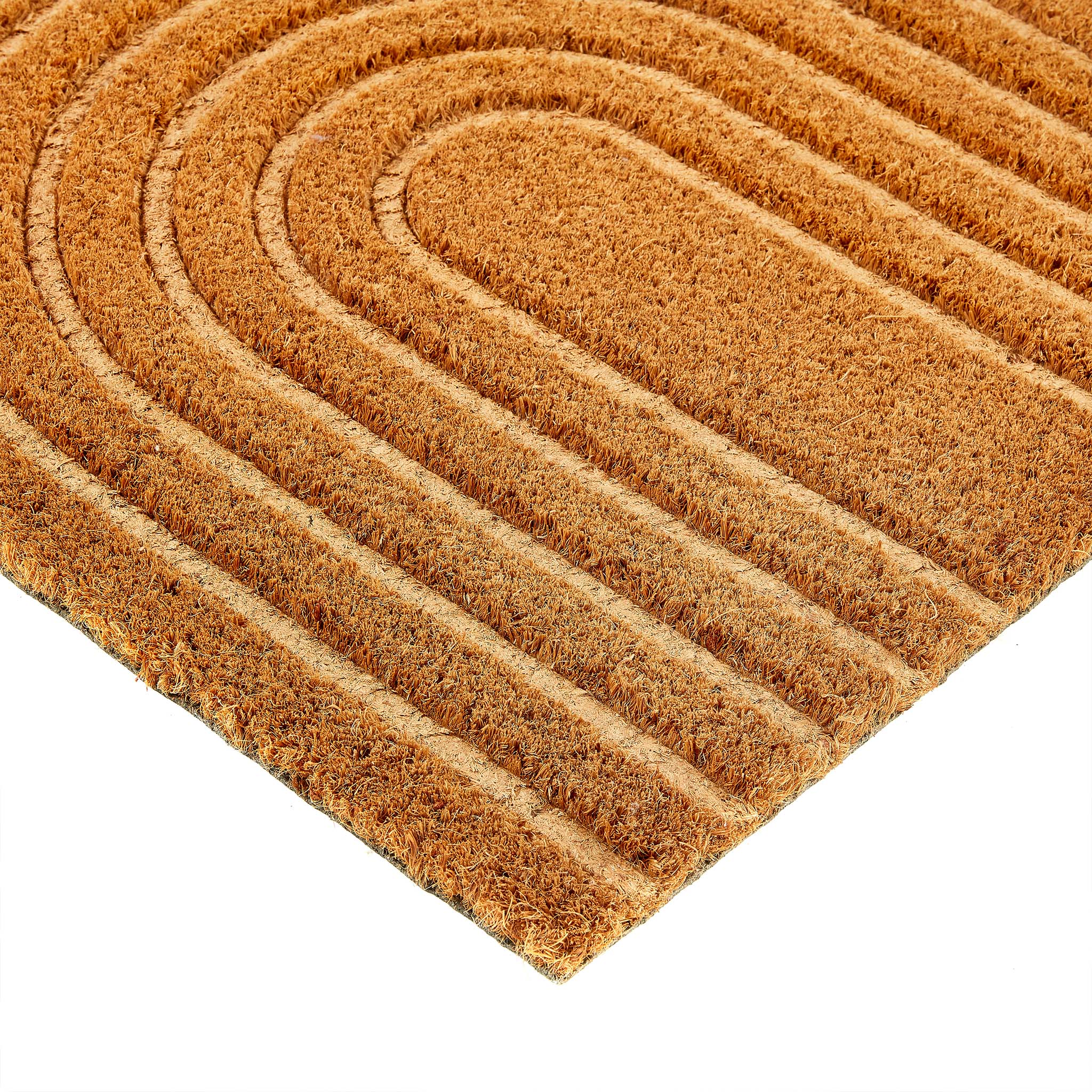 Embossed Coir Curve Doormat 3