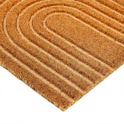 Embossed Coir Curve Doormat 3