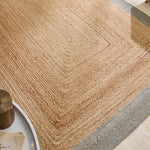 Jute Border Rug Sage Green 7