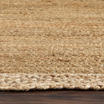 Jute Border Rug Natural White 6