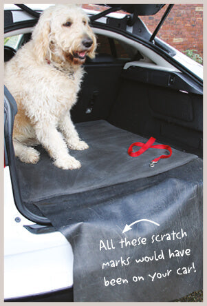 Hug Rug Sense Charcoal Car Boot Protector