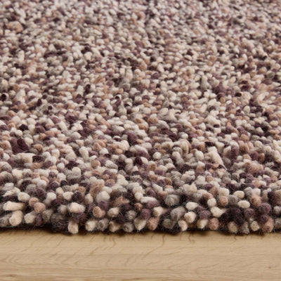 Rocks Shaggy Wool Rug Natural 4