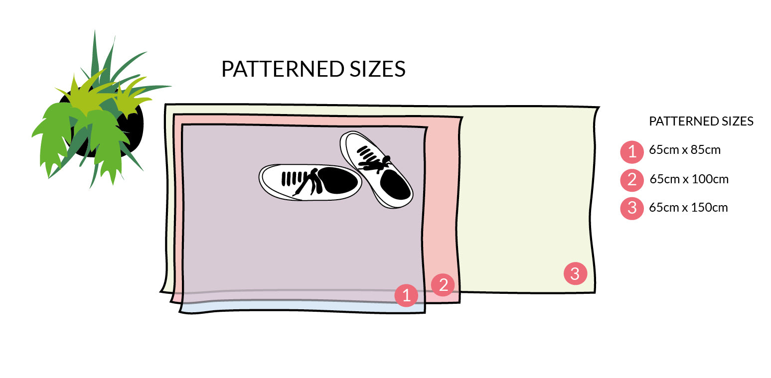 Rug size guide