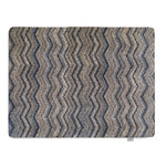 Plain - Ribbon Grey Zig Zag Doormat
