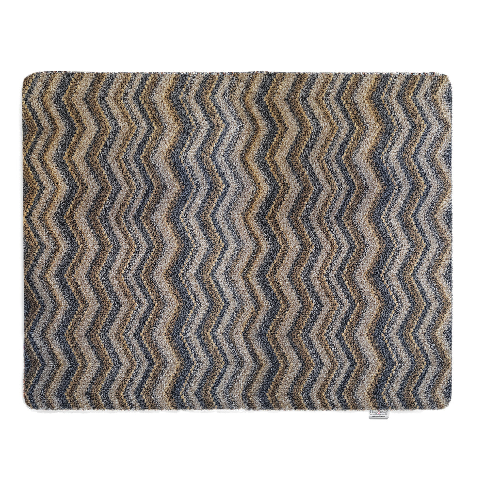 Plain - Ribbon Stone Zigzag Doormat