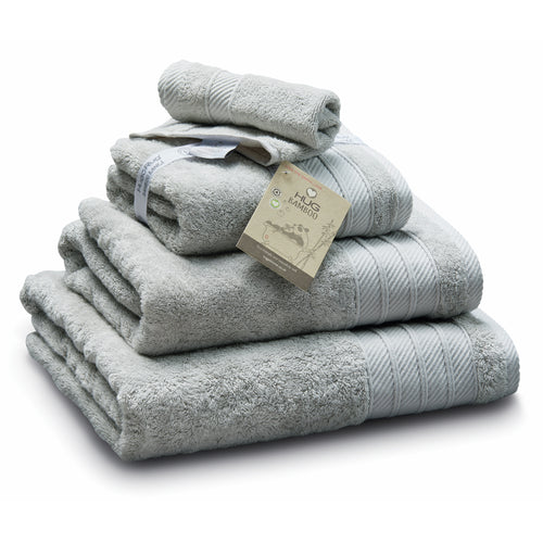 Hug Bamboo Luxury Bath Towels - Grey