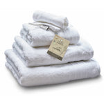 Hug Bamboo Luxury Bath Towels - White 1