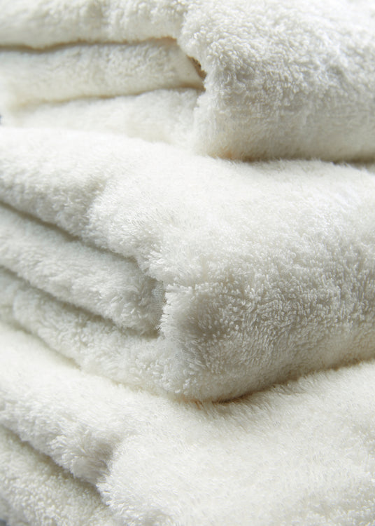 Hug Bamboo Luxury Bath Towels - Cream