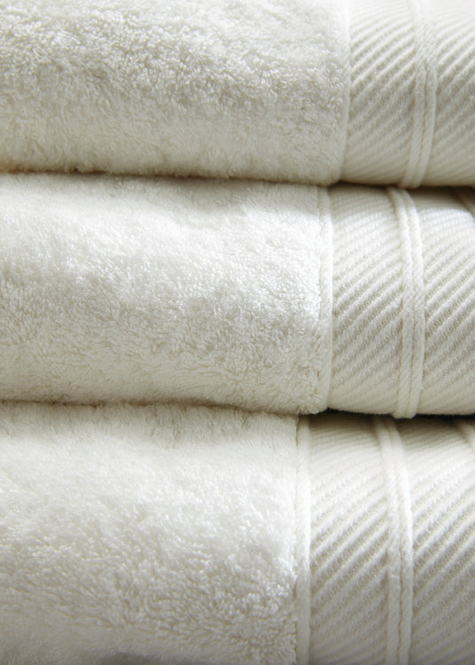 Hug Bamboo Luxury Bath Towels - Cream