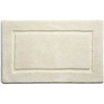 Bamboo Border Cream Bathmat 1