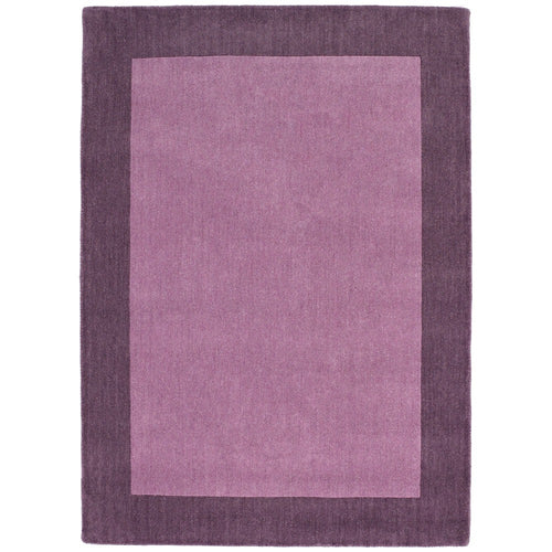 Borders Rug Mauve