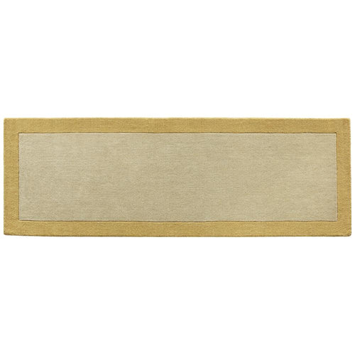 Borders Rug Ochre