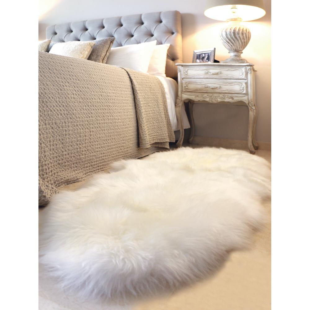 Genuine Sheepskin Rug Natural