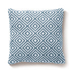 Diamond Cushion Denim Blue 1