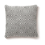 Diamond Cushion Warm Grey 1