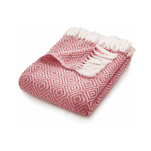 Diamond Throw Navy Hug Rug Woven Hug at Home