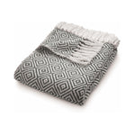Diamond Throw Warm Grey 1