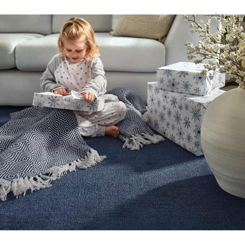 Diamond Throw Navy