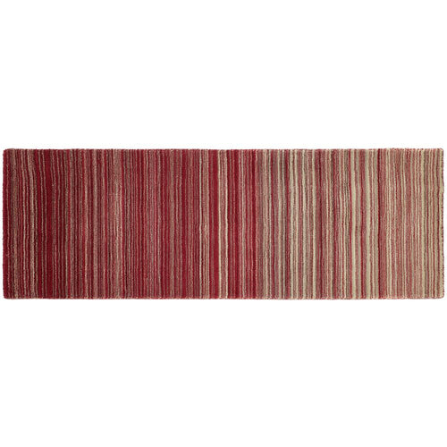 Fine Stripes Rug Red