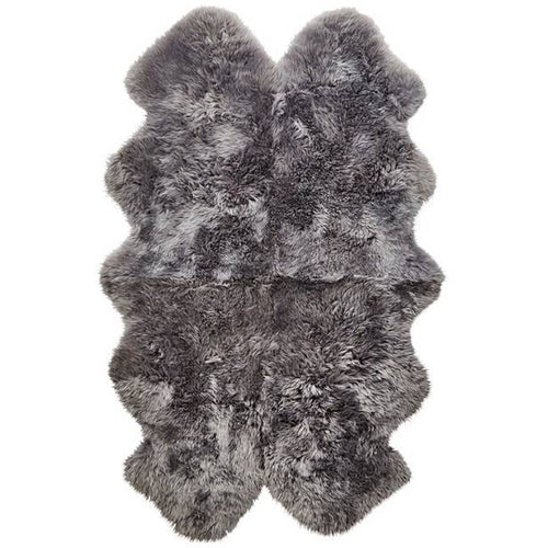 Genuine Sheepskin Rug Grey