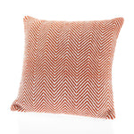 Herringbone Cushion Rust 1
