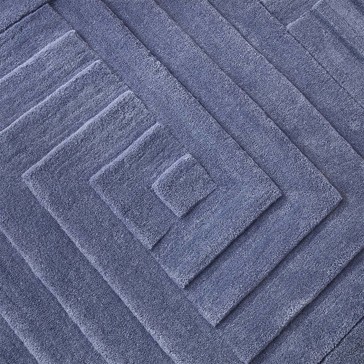 Maze Rug Blue