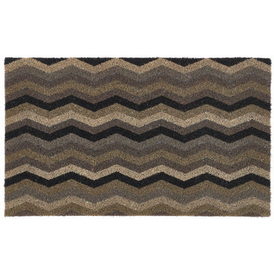 Printed Coir Ocean Zigzag