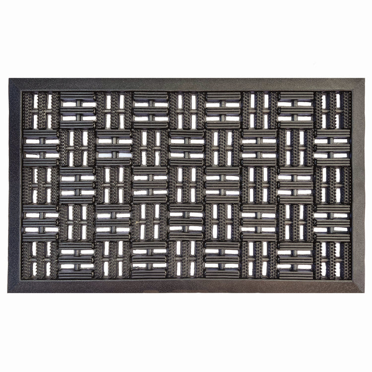 Rubber Cross Hatch Door Mat