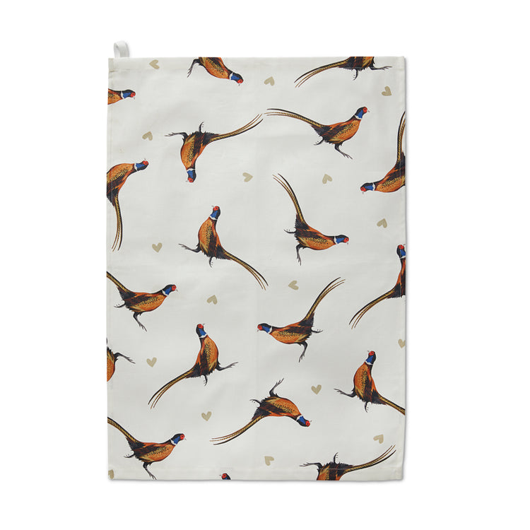 Pheasant - Tea Towel Design 2