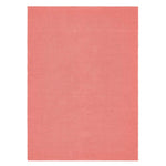Plain Washable Rug Coral Pink
