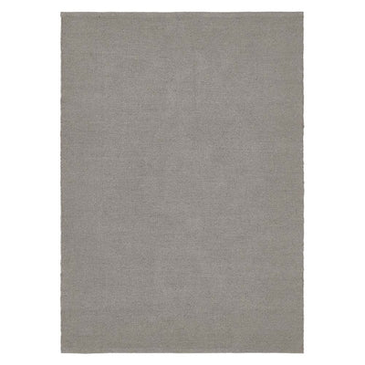 Plain Washable Rug Warm Grey 1