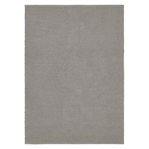 Plain Washable Rug Warm Grey