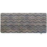 Plain - Ribbon Grey Zig Zag Doormat