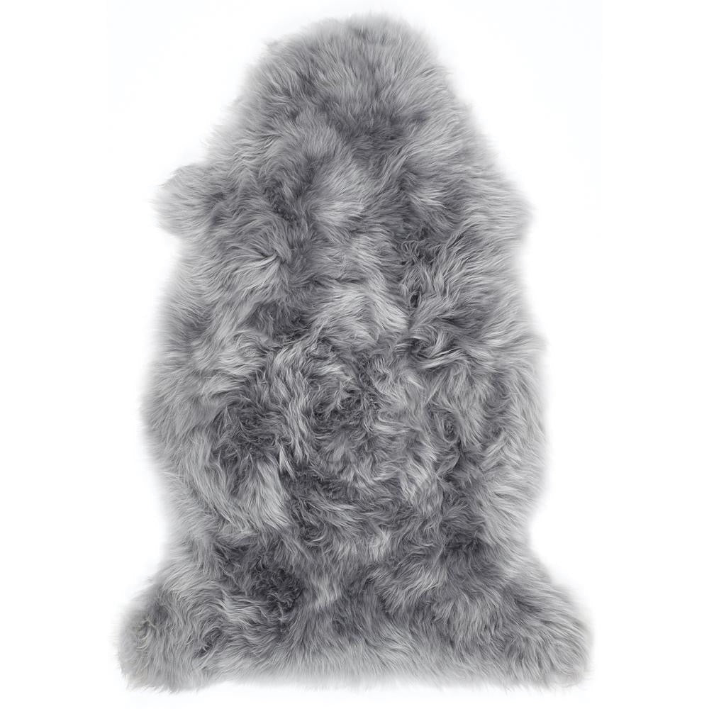 Genuine Sheepskin Rug Grey