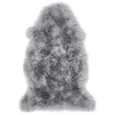 Genuine Sheepskin Rug Grey