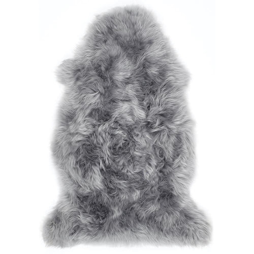 Genuine Sheepskin Rug Grey