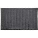 Bamboo Stripe Graphite Bathmat 1