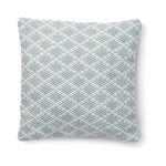 Trellis Cushion Sky Grey