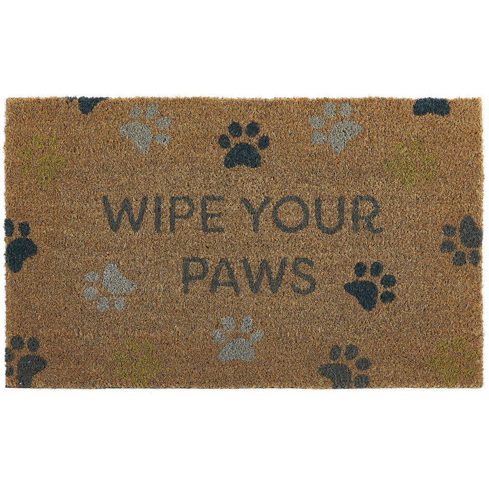 Printed Coir Wipe Your Paws